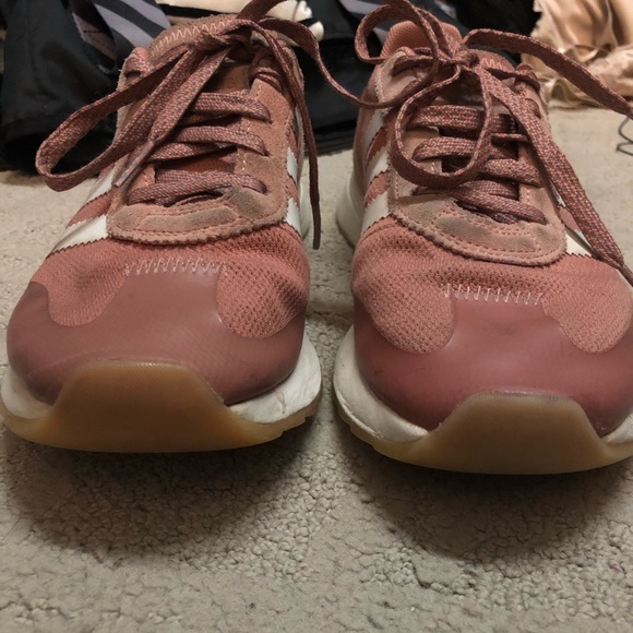 Mauve adidas flashback shoes 6.5 - Picture 2 of 3